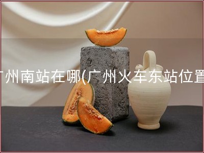 广州南站在哪(广州火车东站位置)
