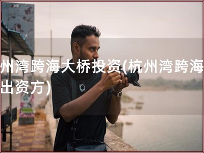 杭州湾跨海大桥投资(杭州湾跨海大桥出资方)