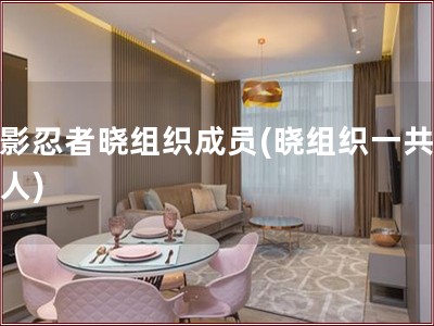 火影忍者晓组织成员(晓组织一共三十人)