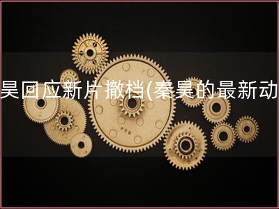 秦昊回应新片撤档(秦昊的最新动态)