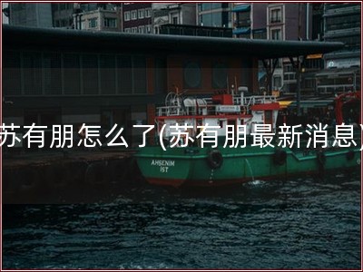 苏有朋怎么了(苏有朋最新消息)