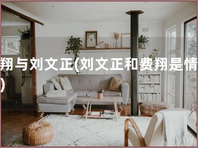 费翔与刘文正(刘文正和费翔是情侣吗)